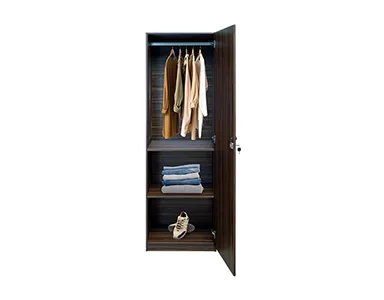 Billy Wardrobe - Walnut - Single Door (LF-BILLY-1DW-WN-S)