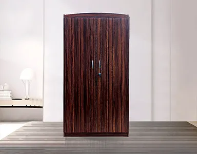 Budget 2 Door Wardrobe - Walnut (LF-BUDGET-2WD-WN-S)