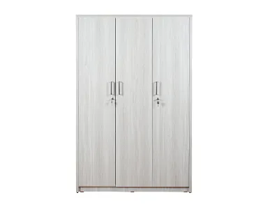 Florida 3 Door Wardrobe - White Oak (LF-FLO-3WD-WO-S)