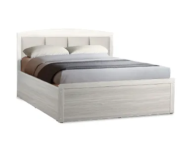 Florida Bed - 75"x60" - White Oak (LF-FLO-BED-75X60-WO-S)