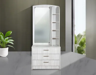 Florida Dressing Table - White Oak (LF-FLO-DT-WO-S)