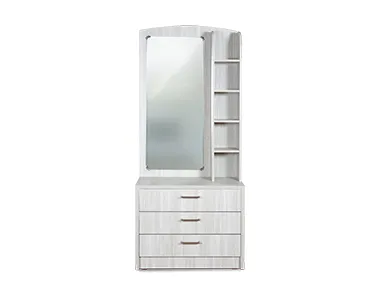 Florida Dressing Table - White Oak (LF-FLO-DT-WO-S)