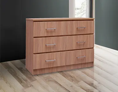 Montana Chest Of Drawers - Sahara Walnut
