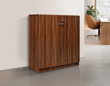 Office Cupboard - Small - Walnut Color (LLF-OFI-OC-001-WN-S)