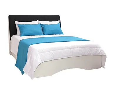 Oregon Double Bed Queen Size - LF-ORGN-BDQ-WHT (White)