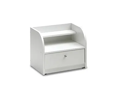 Oregon Bed Side Cupboard - LF-ORGN-BSC-WHT