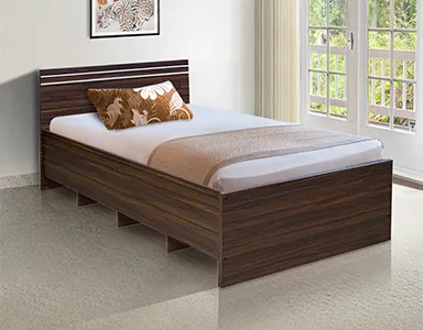 Rover Single Bed - Walnut - 75"x36" (LF-ROVER-75X36-WN-S)