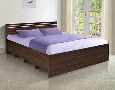Rover Double Bed - Walnut - 75"x48" (LF-ROVER-75X48-WN-S)