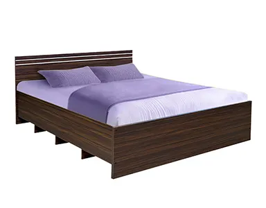 Rover Double Bed - Walnut - 75"x48" (LF-ROVER-75X48-WN-S)