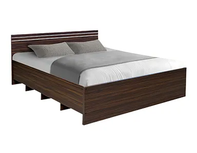 Rover Queen Bed - Walnut - 75"x60" (LF-ROVER-75X60-WN-S)