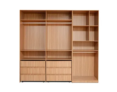 Zara Wardrobe - Sahara Walnut (LF-ZARA-WD-SHW-S)