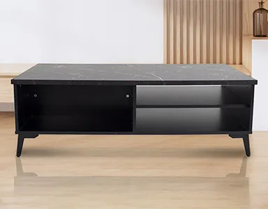 Jasper Center Table - Black (LFI-JASPER-CT-BL-S)