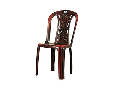 Nilkamal Amelia Plastic Chair - Rose Wood Colour (PF-AMELIA-NKL-RW-S)