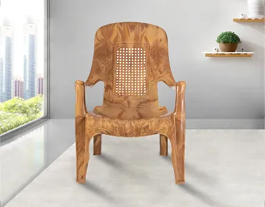 PHOENIX Comfort Sunny Plastic Chair - Wooden Finish (COM-SNY-W)