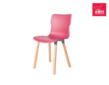 PHOENIX Duo Wood Chair - Ruby Color (PF-DUO-WOOD-RB-S)