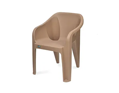 Nilkamal Eeezy Plastic Chair - Beige Colour (PF-EEEZY-NKL-BG-S)