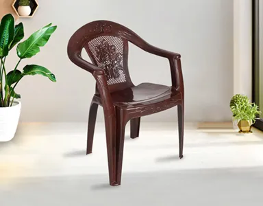 PHOENIX Elite Plastic Chair - Rose Wood (ELITE-RW)