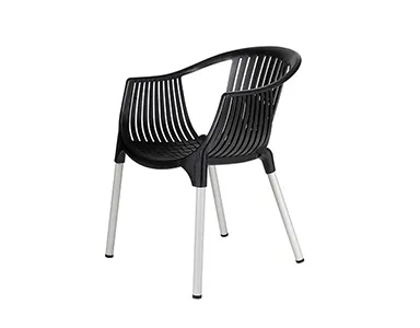 PHOENIX Mint Plastic Chair MINT-BL-S (Black)