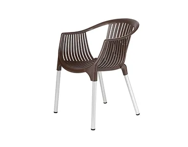 PHOENIX Mint Plastic Chair MINT-BR-S (Brown)