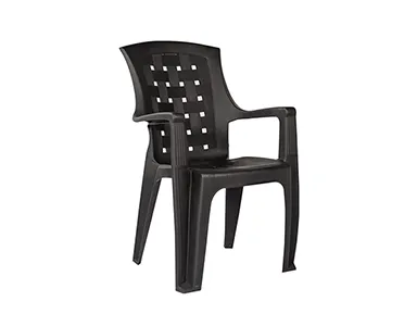 PHOENIX VINTAGE Plastic Chair - PF-VIN-CHR-BL-S (Black)