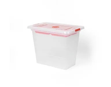 Phoenix Storage Box - 40L Glass/Red (PX-STB-40LT-GR)