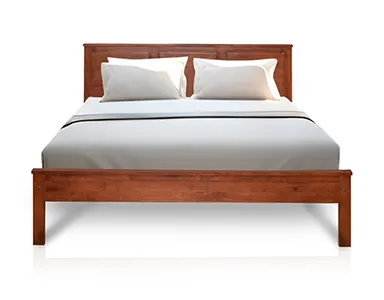 Bali Double Bed - Queen Size - Brown (WF-BALI-BDQ-S)