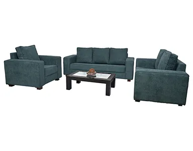Baltic Sofa - Blue Colour Fabric