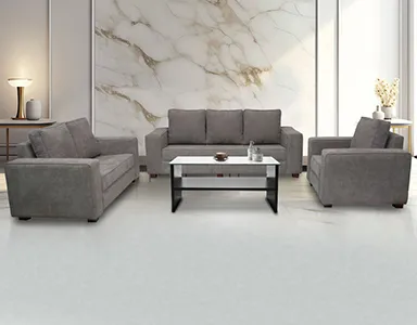 Baltic Sofa - Grey Colour Fabric