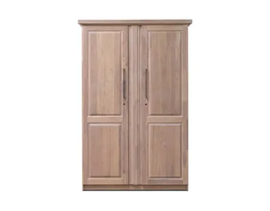 Berlin 2 Door Wardrobe - Washed White (WF-BERLIN-2WD-WW-S)
