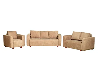 Bolton Sofa 3+2+1 - Brown Fabric (WF-BOLTON-BR-S)