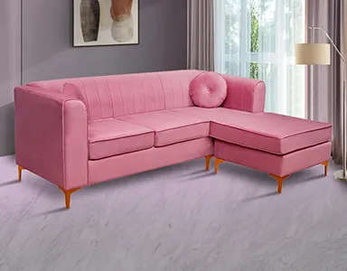 Brooklyn Sofa (Pink) - WF-BROOKLYN-PI-S