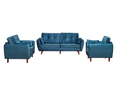 Danish Sofa (Blue) - WF-DANISH-BU-S