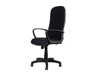 Fabric High Back Chair H014-BL-S - Black