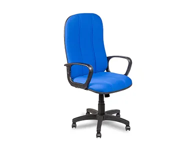 Fabric High Back Chair H014-BU-S - Blue