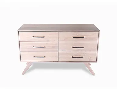 Harlem Chest Of Drawer (Washed White) - WF-HARLEM-6COD-S