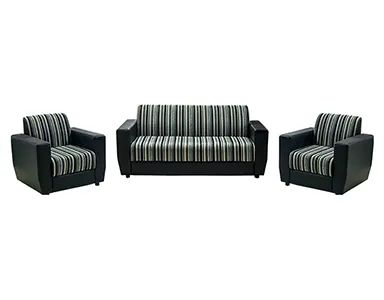 Milan Sofa (Black) - WF-MILAN-BL-S