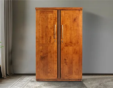 Moscow 2 Door Wardrobe - Light Brown (WF-MOSCOW-2WD-S)