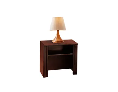 Oxford Bed Side Cupboard - Dark Maroon (WF-OXFORD-BSC-S)