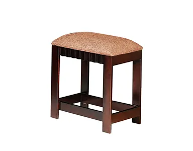 Oxford Dressing Stool - Dark Maroon (WF-OXFORD-ST-S)