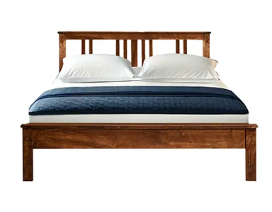 Parker Queen Size Bed - Light Brown (WF-PARKER-75X60-S)