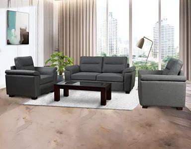 Shelly Sofa 3+1+1 - Gray (WF-SHELLY-311-GR-S)