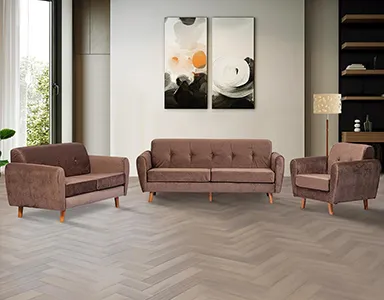 Venice Sofa (Brown) - WF-VENICE-BR-S