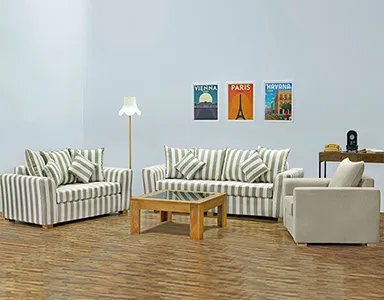 Vintage Sofa - WF-VINTAGE-BG-S (Beige)