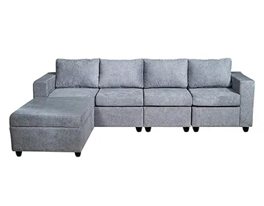 Winston Sofa - Gray Fabric (WF-WINSTON-4SC-GR-S)