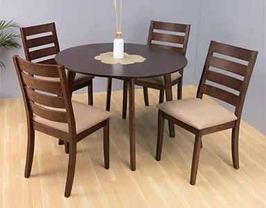 Amber Dining Chair - 4 Seater - Chair Only (Expresso) - WFI-AMBER-CHR-S