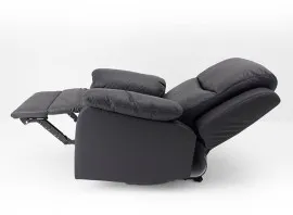 Carson Electric Recliner 1-Seater Sofa (Black) - WFI-CARSON-BL-S