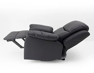 Carson Electric Recliner 1-Seater Sofa (Black) - WFI-CARSON-BL-S