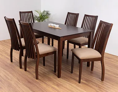 Michu Dining Chair - 6 Seater - Chair Only (Expresso) - WFI-MICHU-CHR-S