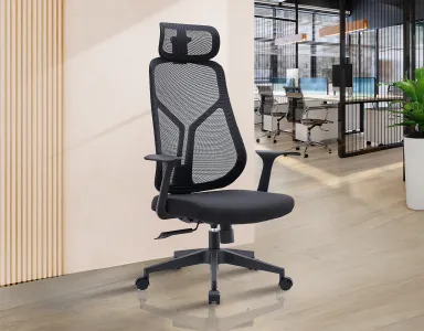 Mesh High Back Chair H003-BL-S - Back