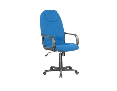 Fabric High Back Chair H004-BU-S - Blue